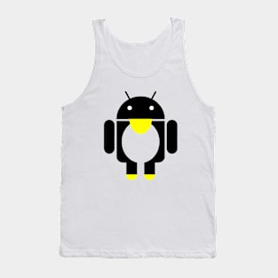 linux Tux penguin android Tank Top